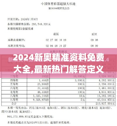 2024新奥精准资料免费大全,最新热门解答定义_专属版9.281