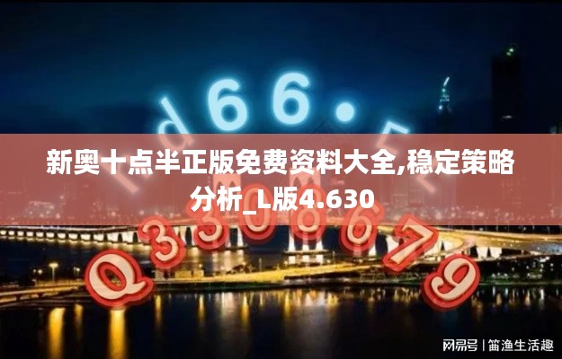 新奥十点半正版免费资料大全,稳定策略分析_L版4.630