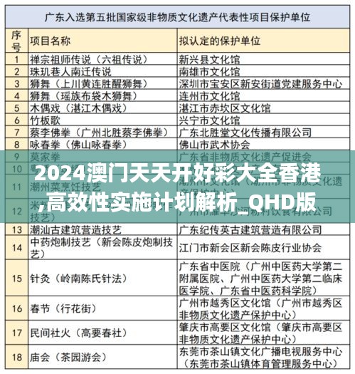 2024澳门天天开好彩大全香港,高效性实施计划解析_QHD版5.383