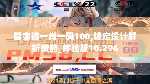 管家婆一肖一码100,稳定设计解析策略_体验版10.296