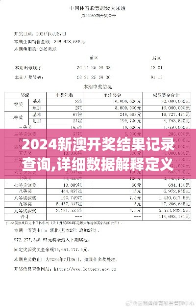 2024新澳开奖结果记录查询,详细数据解释定义_优选版9.156