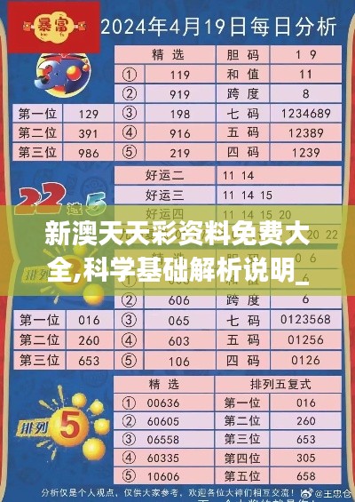 新澳天天彩资料免费大全,科学基础解析说明_nShop9.633