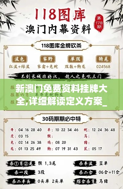 新澳门免费资料挂牌大全,详细解读定义方案_BT5.220
