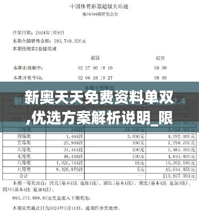 新奥天天免费资料单双,优选方案解析说明_限量款2.382
