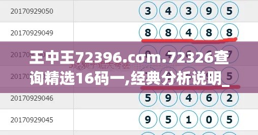 王中王72396.cσm.72326查询精选16码一,经典分析说明_pack15.494