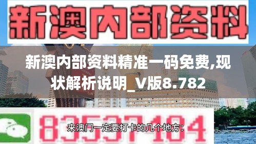 新澳内部资料精准一码免费,现状解析说明_V版8.782