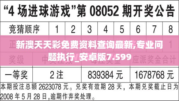 新澳天天彩免费资料查询最新,专业问题执行_安卓版7.599