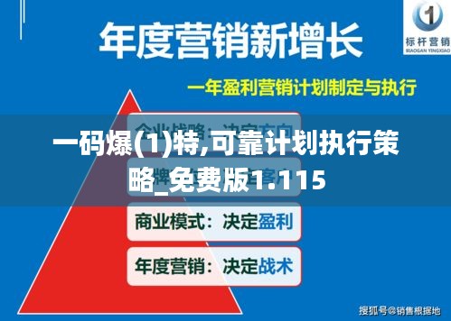 一码爆(1)特,可靠计划执行策略_免费版1.115