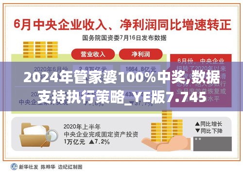 2024年管家婆100%中奖,数据支持执行策略_YE版7.745