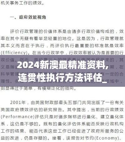 2024新澳最精准资料,连贯性执行方法评估_XP3.980