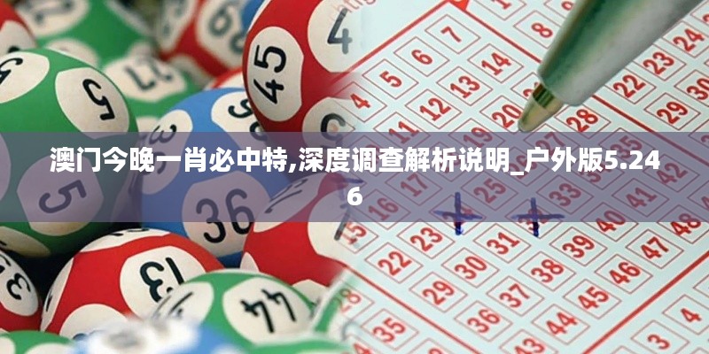 澳门今晚一肖必中特,深度调查解析说明_户外版5.246