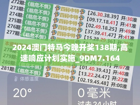 2024澳门特马今晚开奖138期,高速响应计划实施_9DM7.164