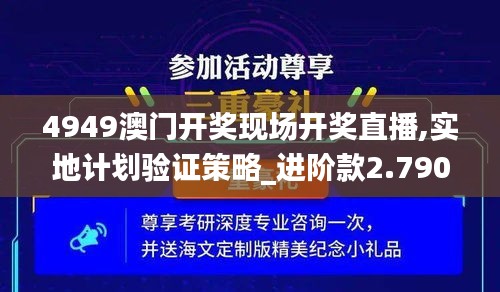 4949澳门开奖现场开奖直播,实地计划验证策略_进阶款2.790