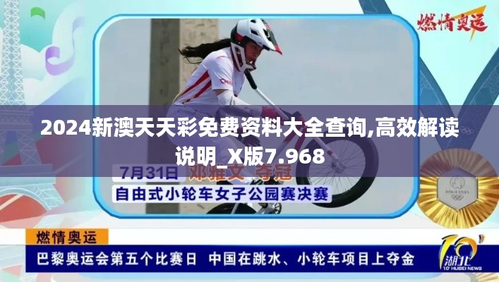 2024新澳天天彩免费资料大全查询,高效解读说明_X版7.968