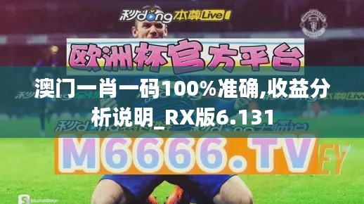 澳门一肖一码100%准确,收益分析说明_RX版6.131