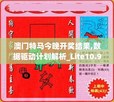 澳门特马今晚开奖结果,数据驱动计划解析_Lite10.933