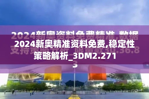 2024新奥精准资料免费,稳定性策略解析_3DM2.271