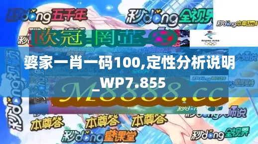 婆家一肖一码100,定性分析说明_WP7.855