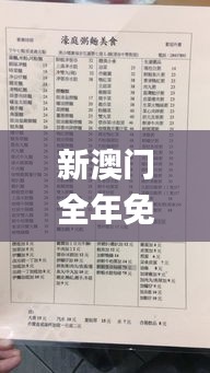 新澳门全年免费料,专业解析评估_尊贵款2.252