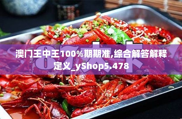 澳门王中王100%期期准,综合解答解释定义_yShop5.478